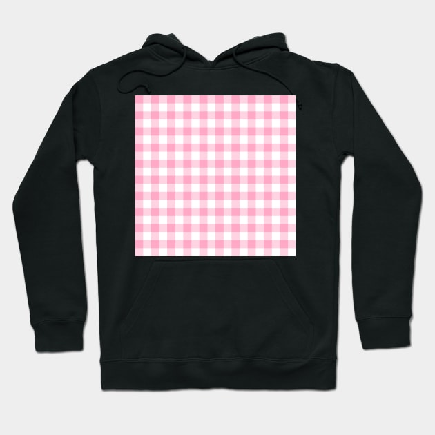 Pink Gingham Hoodie by osnapitzami